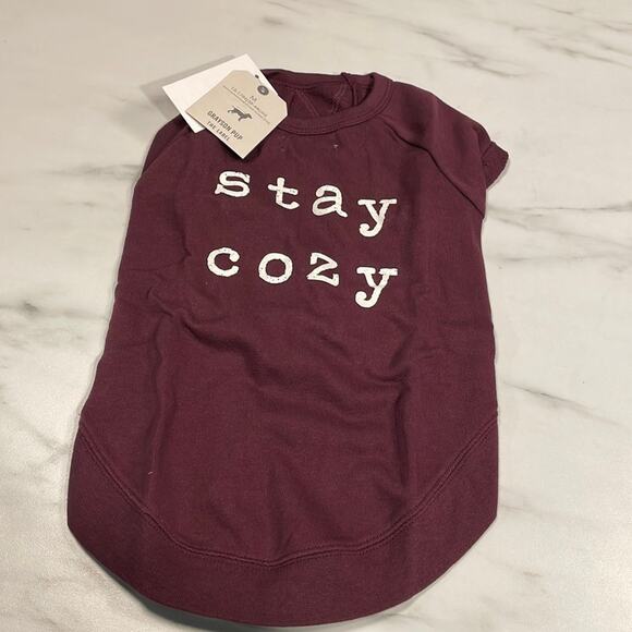 Grayson pup the label stay cozy medium dog sweater nwt - Picture 1 of 5